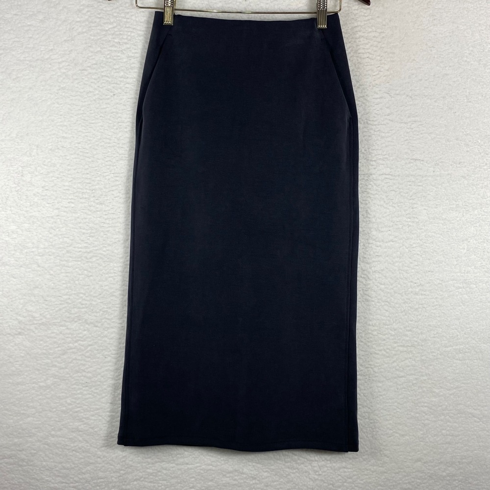 Lululemon New Parent Midi Skirt Black LW8AK5S Size 4 Pockets High Rise Stretch